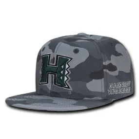 NCAA Hawaii University Rainbow Warriors Camouflage Snapback Baseball Caps Hats