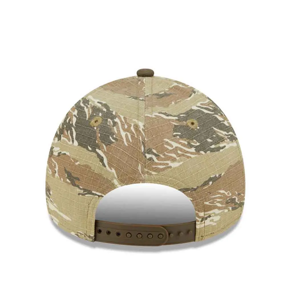 New Era ATL Braves 2-Tone Tiger Camo A-Frame Snapback - Tiger Camo