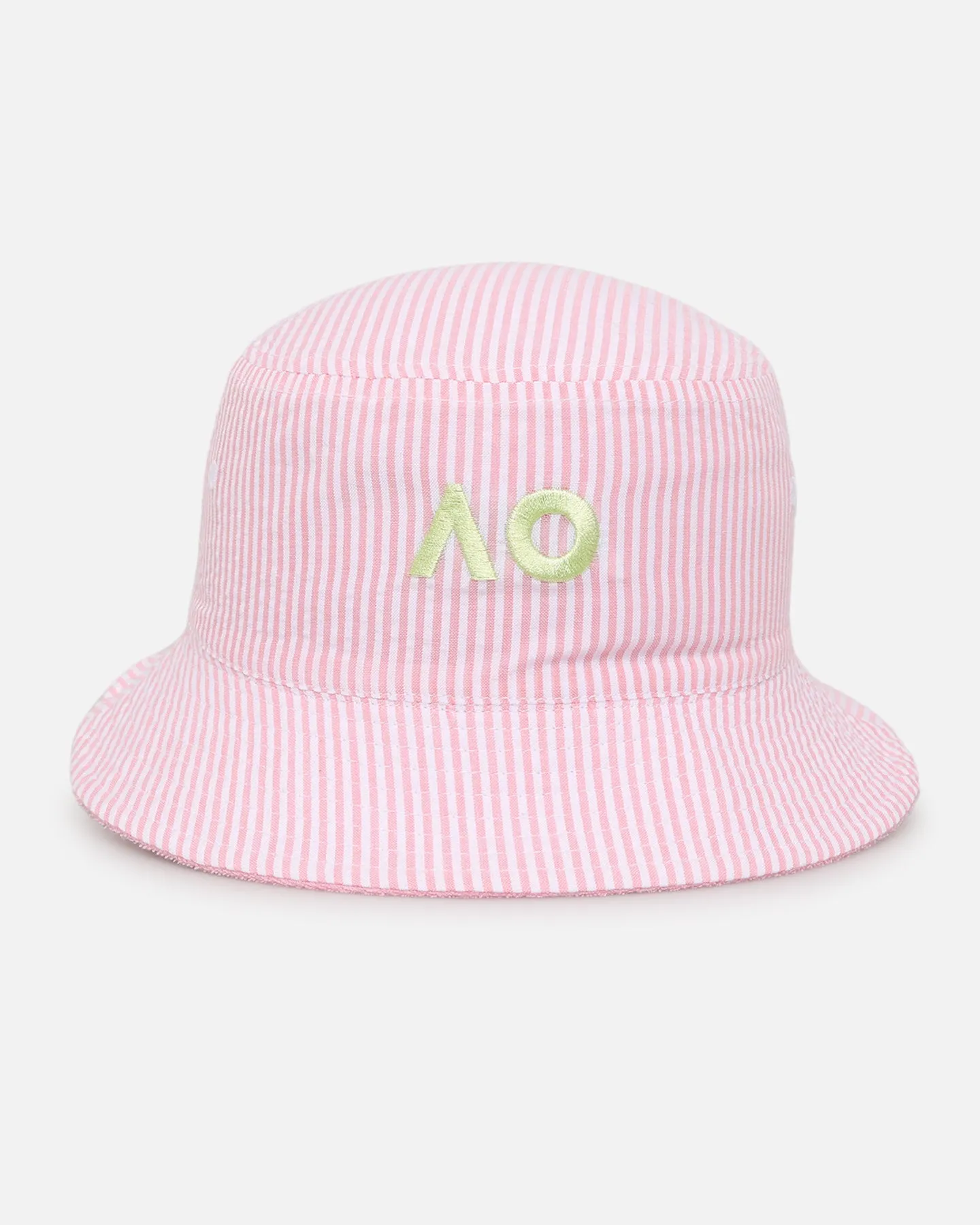 New Era Australian Open '25 Reversible Terry Bucket Hat Pastel Pink
