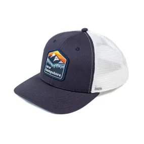 NH Patch Cap- Navy/White Mesh