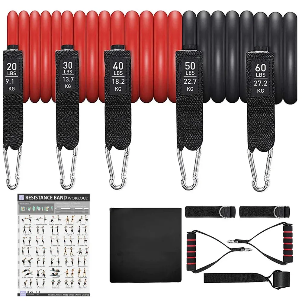 OB 16Pcs Resistance Bands Set Expander