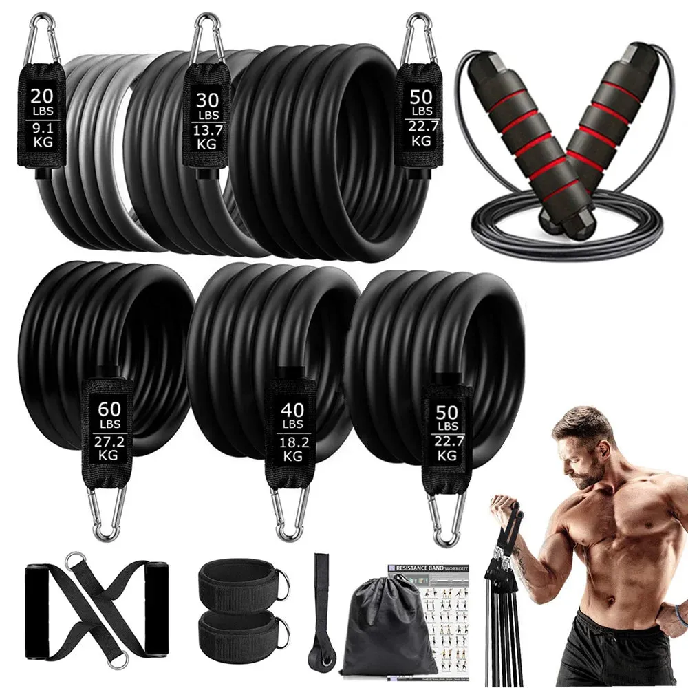 OB 16Pcs Resistance Bands Set Expander