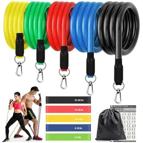 OB 16Pcs Resistance Bands Set Expander