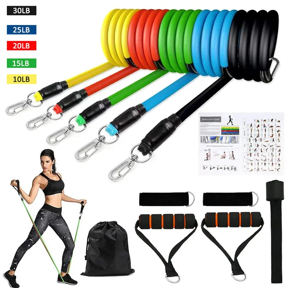 OB 16Pcs Resistance Bands Set Expander