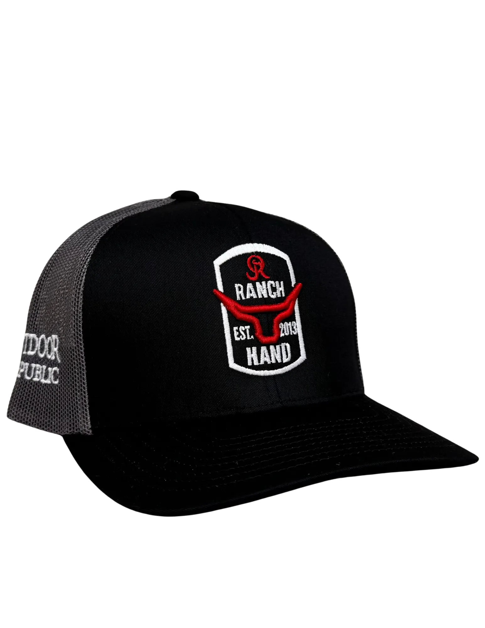 OR Ranch Hand Snapback- Black/Graphite