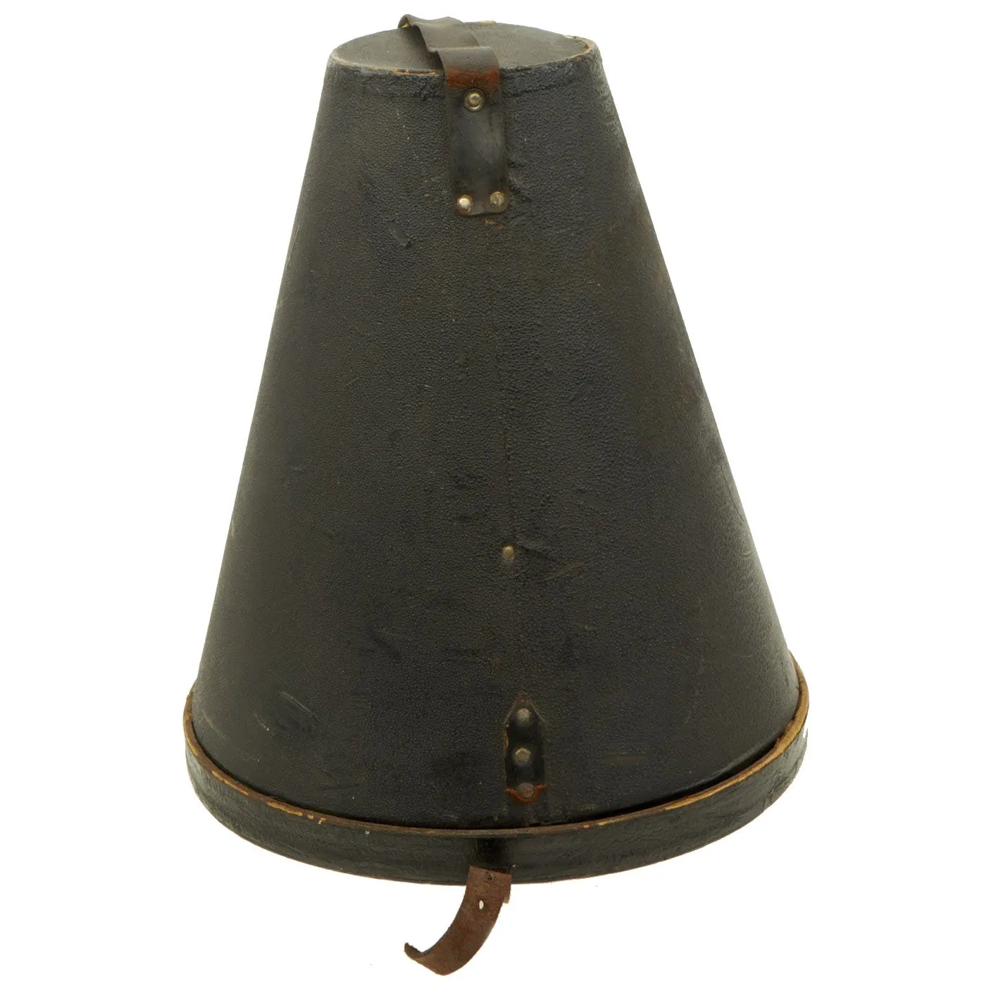 Original Magnificent Swedish Named Royal Guard M1845 Pickelhaube Spiked Leather Helmet with Transit Case