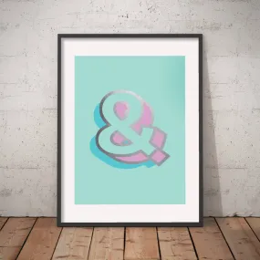 Personalised Metallic Carnival Letter