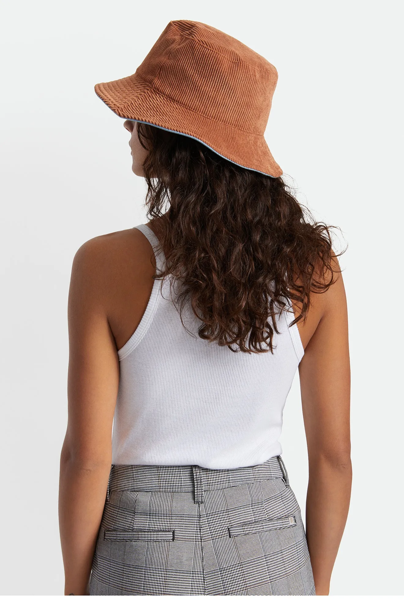 Petra Packable Bucket Hat - 70s Blue
