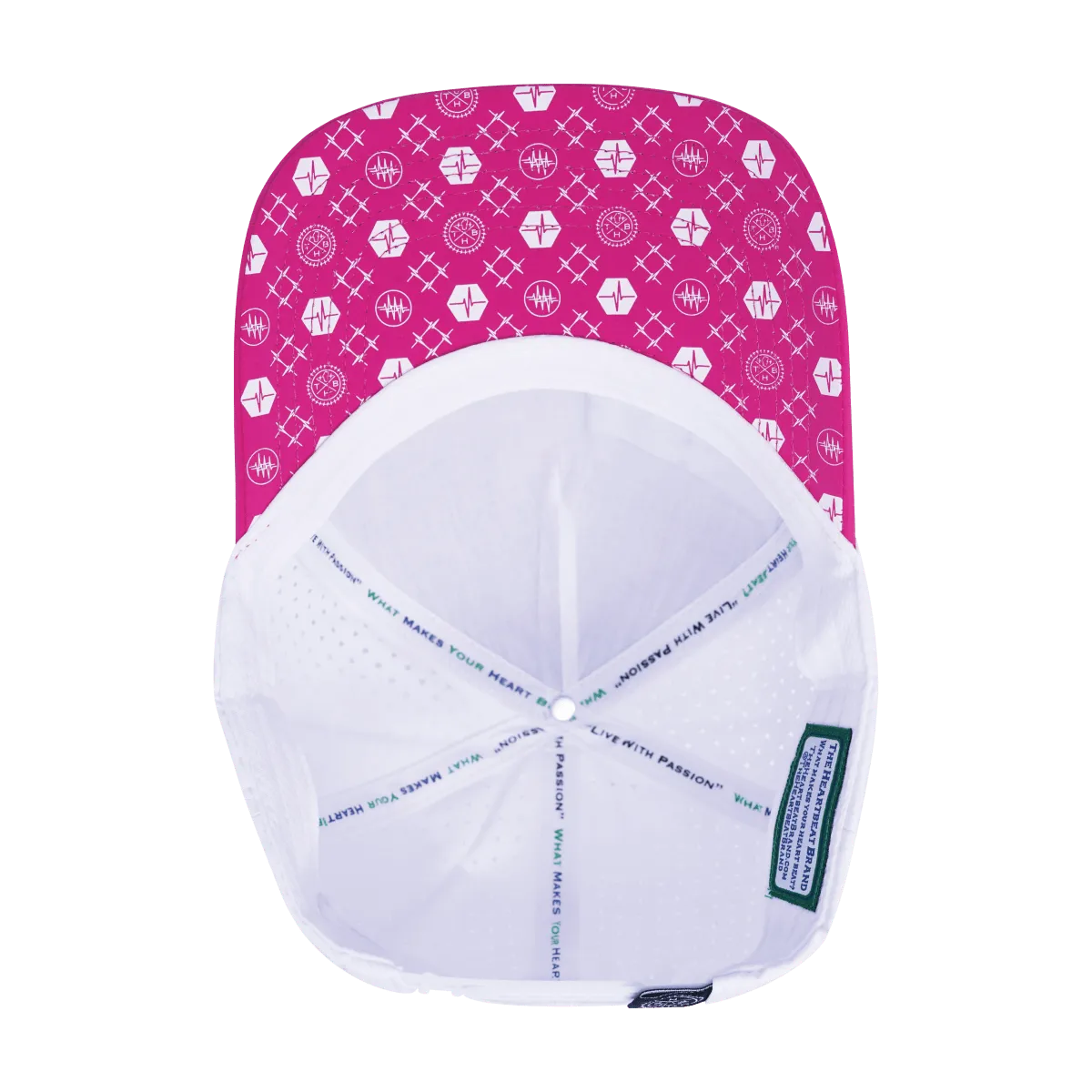 Pickleball Hat | Trucker Hat | Neon Pink - White