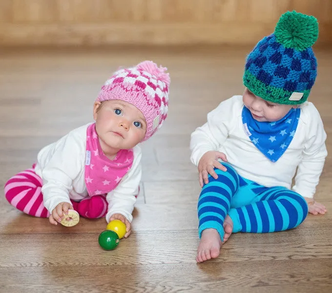 Pink Reversible Bandana Bib