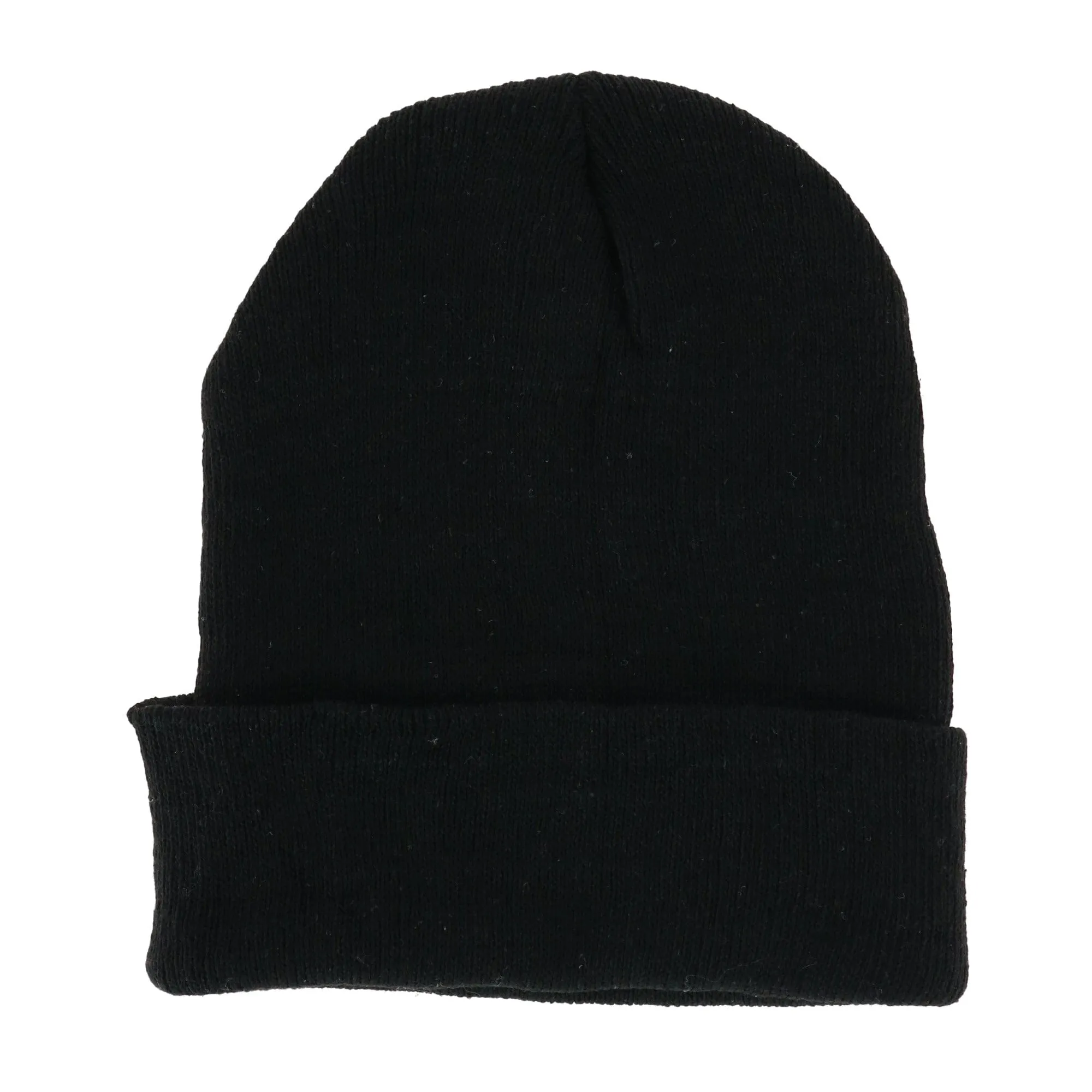 Polar Extreme Men's Basic Winter Beanie Cuff Cap (2 Pack)