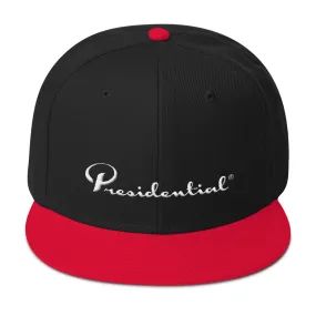 Presidential White Snapback Hat