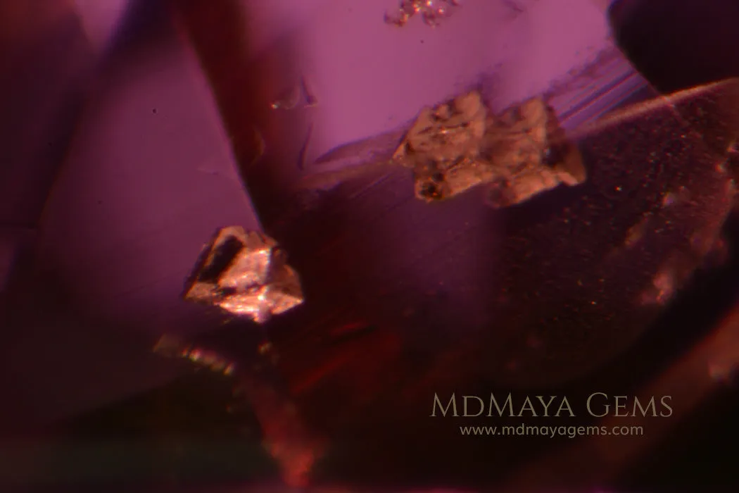 Purple Red Spinel. Oval cut. 1.66 ct.  Beautiful Gem!