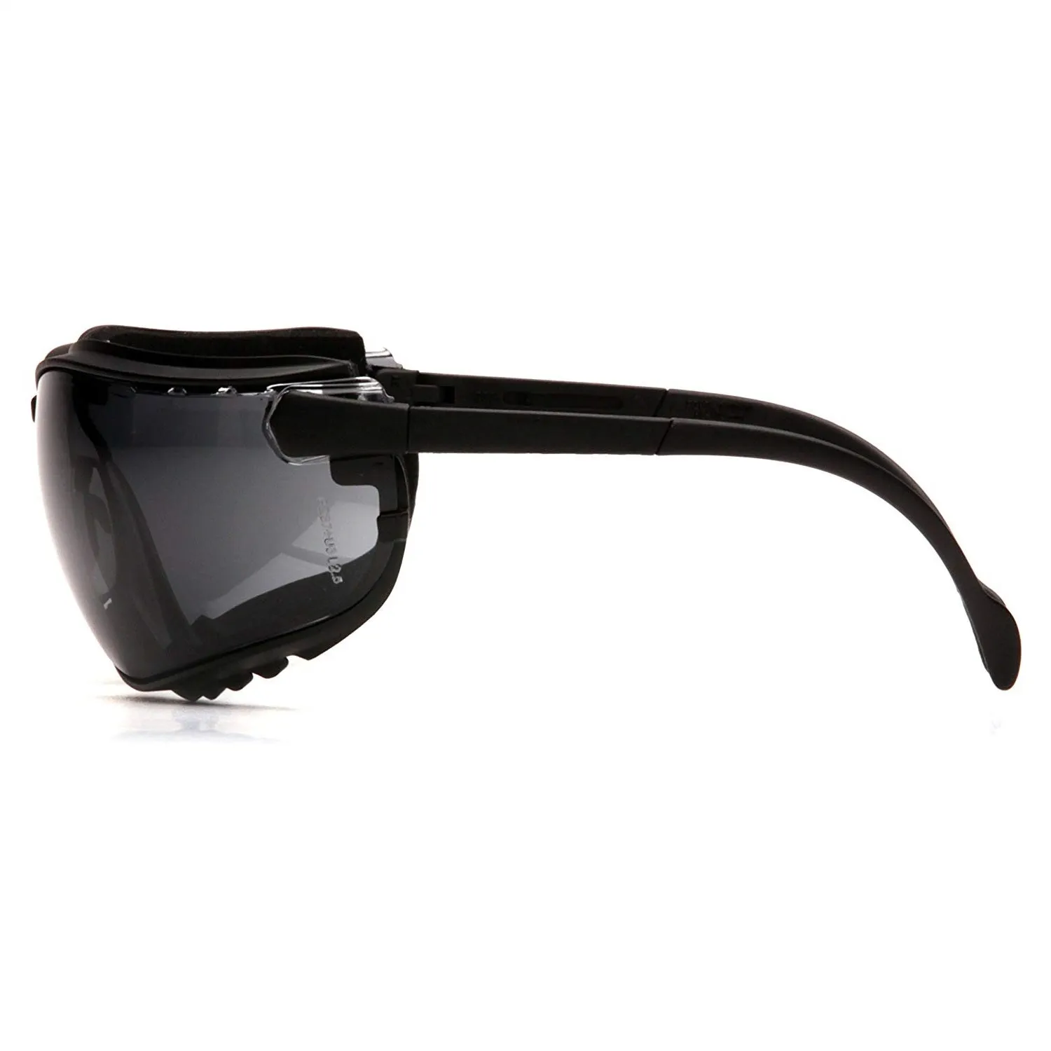 Pyramex V2G Hybrid Safety Glasses/Goggle with Interchangable Temples and Head-Strap, H2X Anti-Fog Coating
