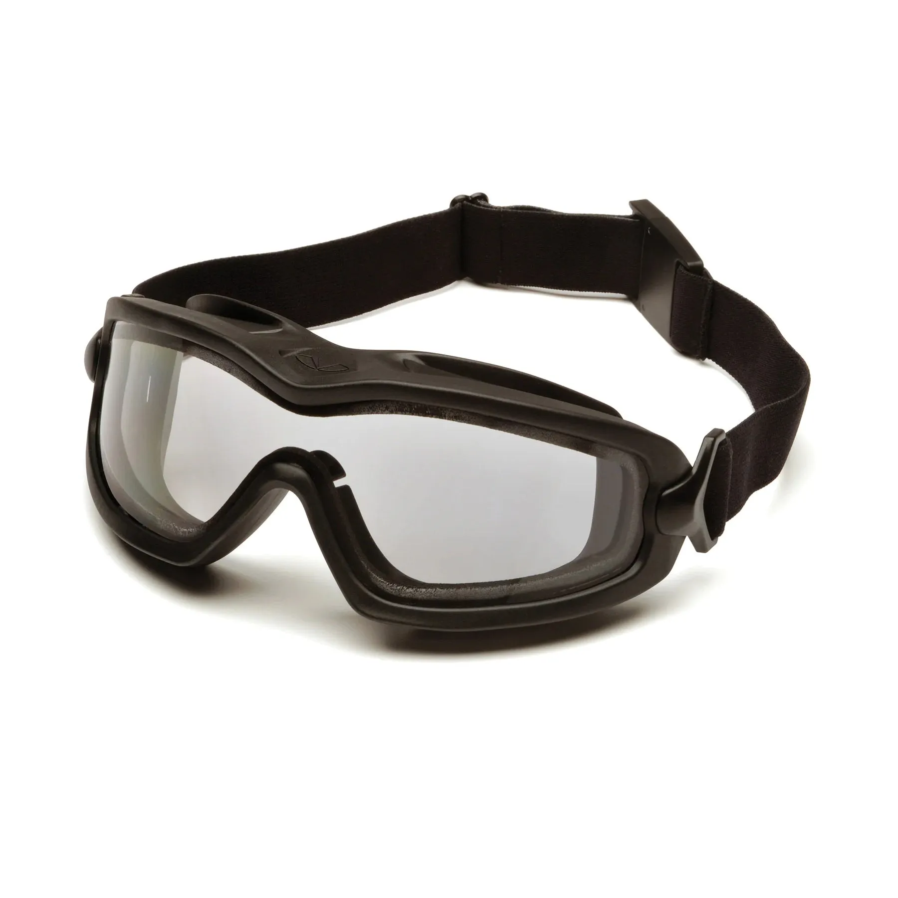 Pyramex V2G Plus Goggle, Dual Clear Anti-Fog Lens and Adjustable Strap