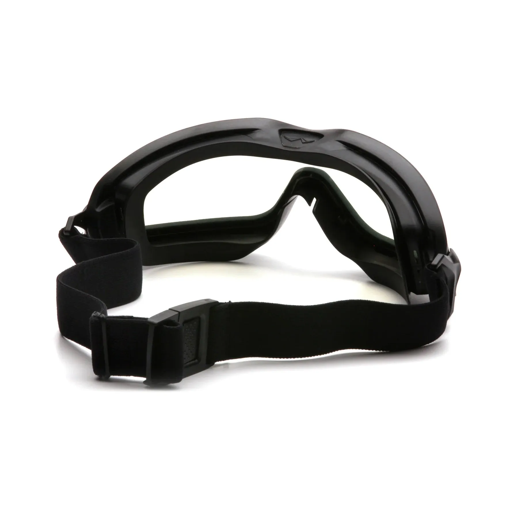 Pyramex V2G Plus Goggle, Dual Clear Anti-Fog Lens and Adjustable Strap