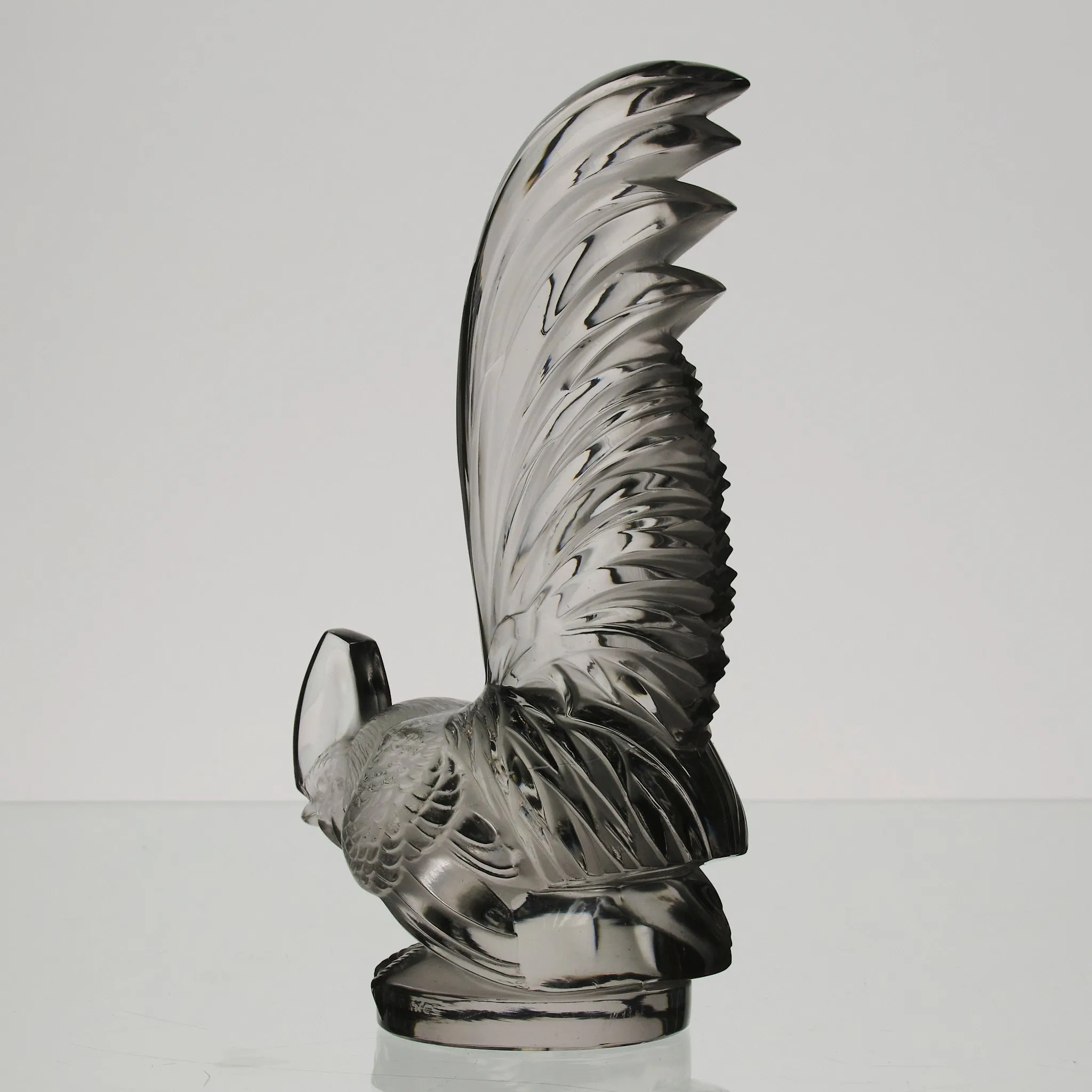 "Coq Nain" Car Mascot by René Lalique