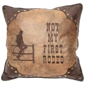 "Not My First Rodeo" Accent Pillow