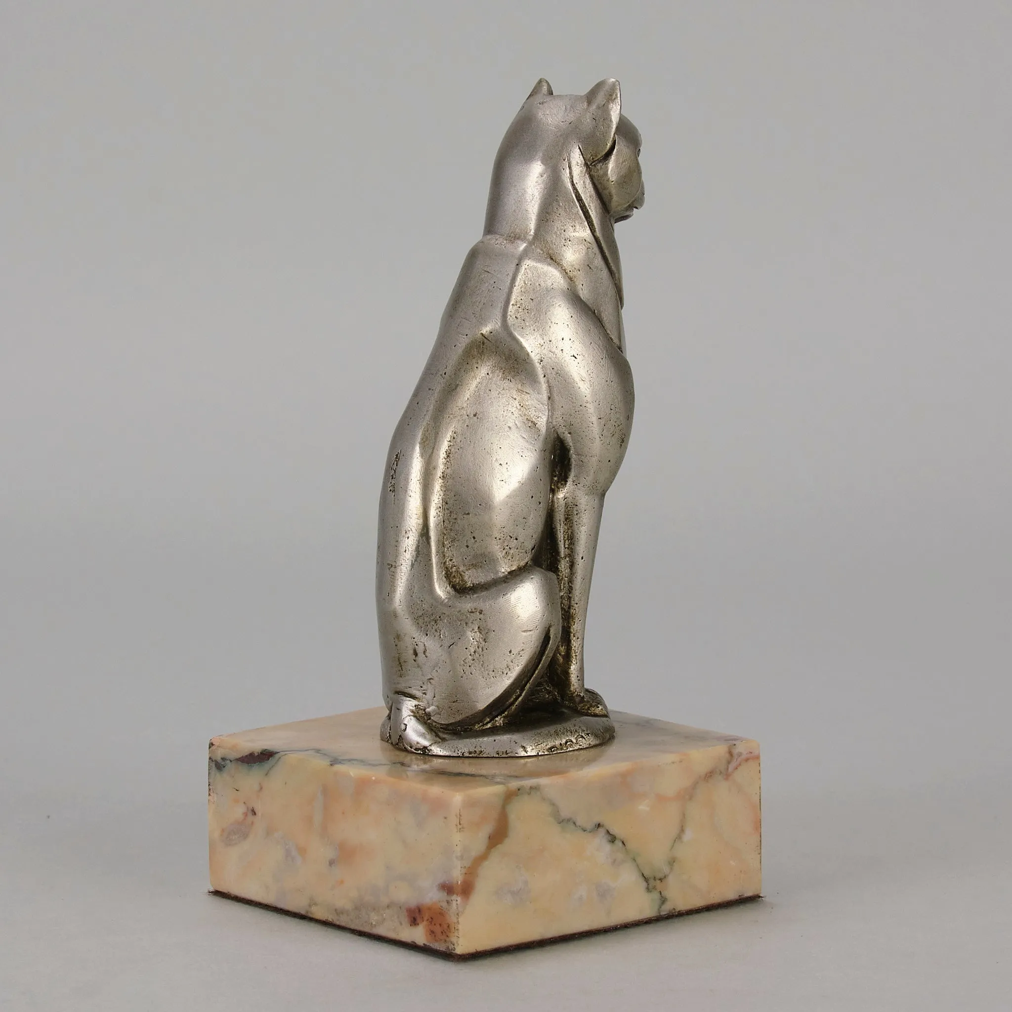 "Seated Cat" by Georges Rigot