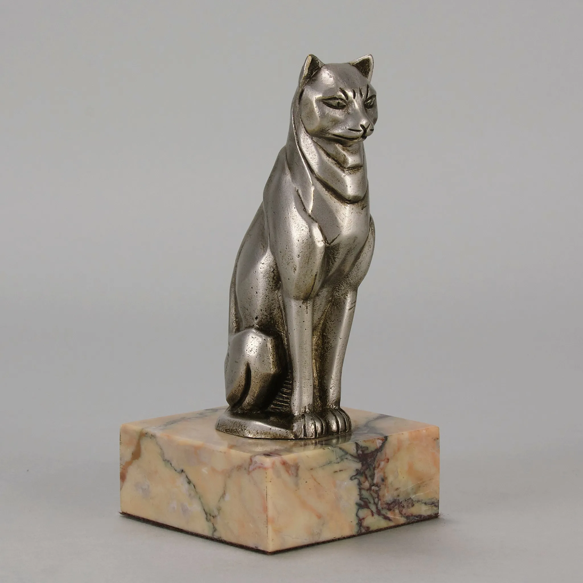 "Seated Cat" by Georges Rigot