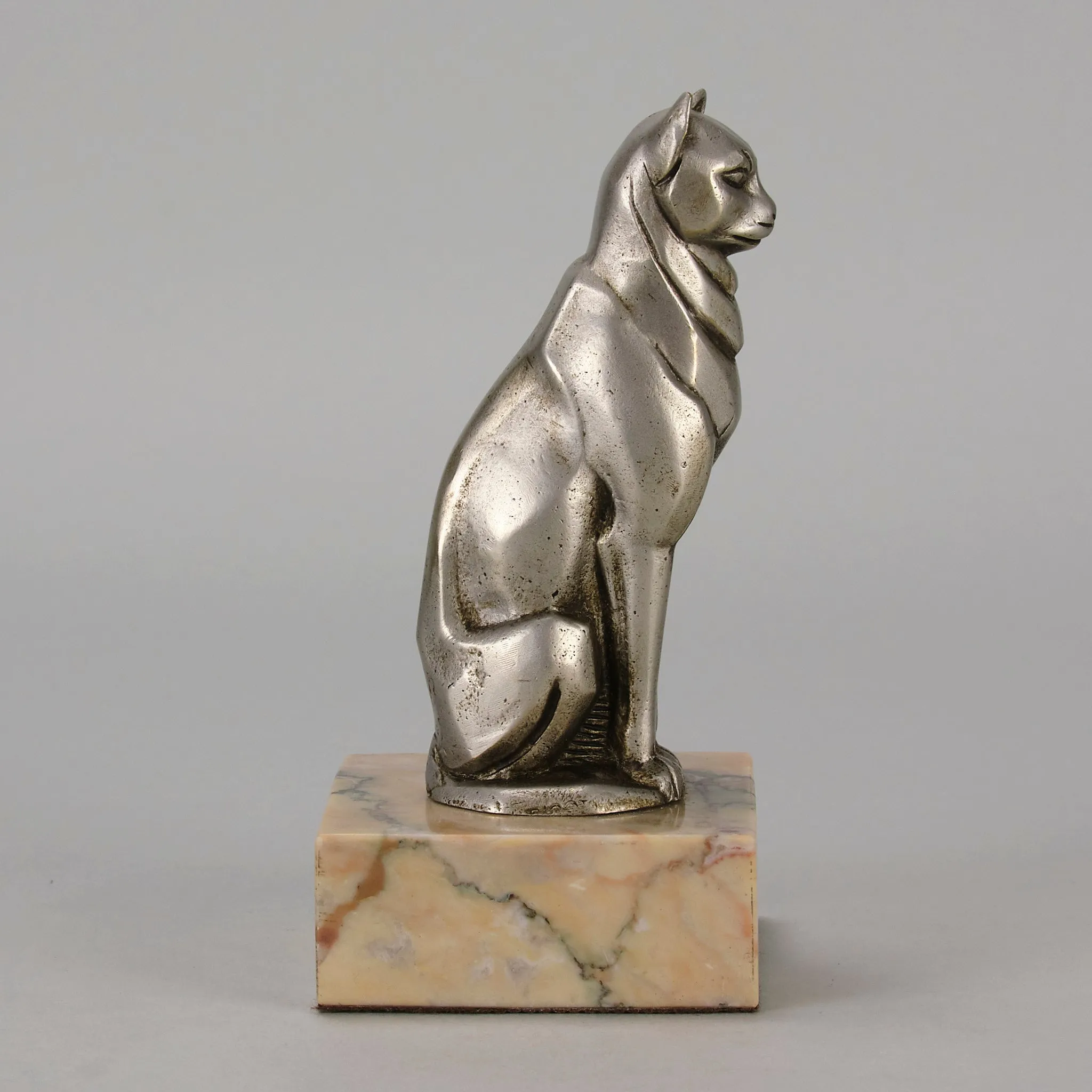 "Seated Cat" by Georges Rigot