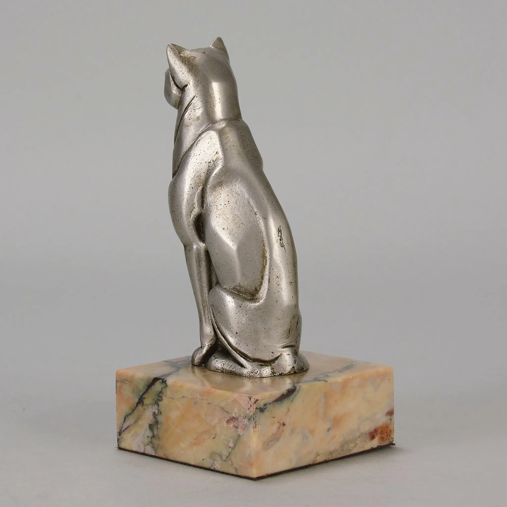 "Seated Cat" by Georges Rigot