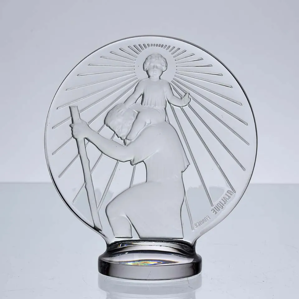 "St Christophe" by René Lalique