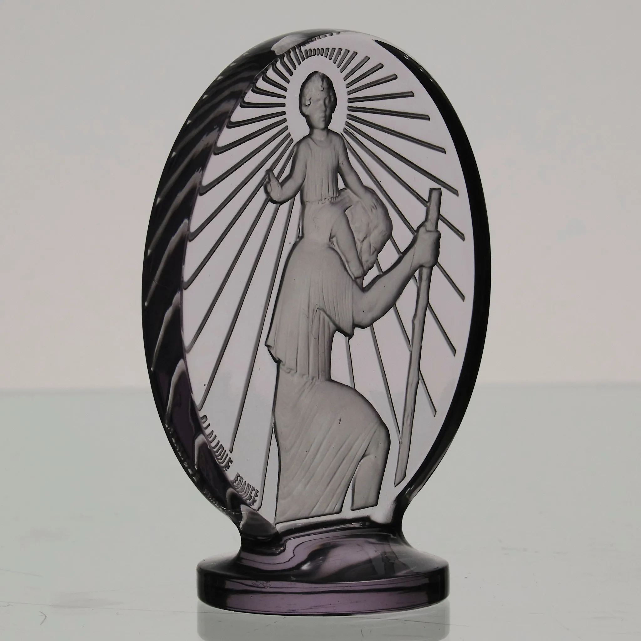 "St Christophe" Car Mascot by René Lalique