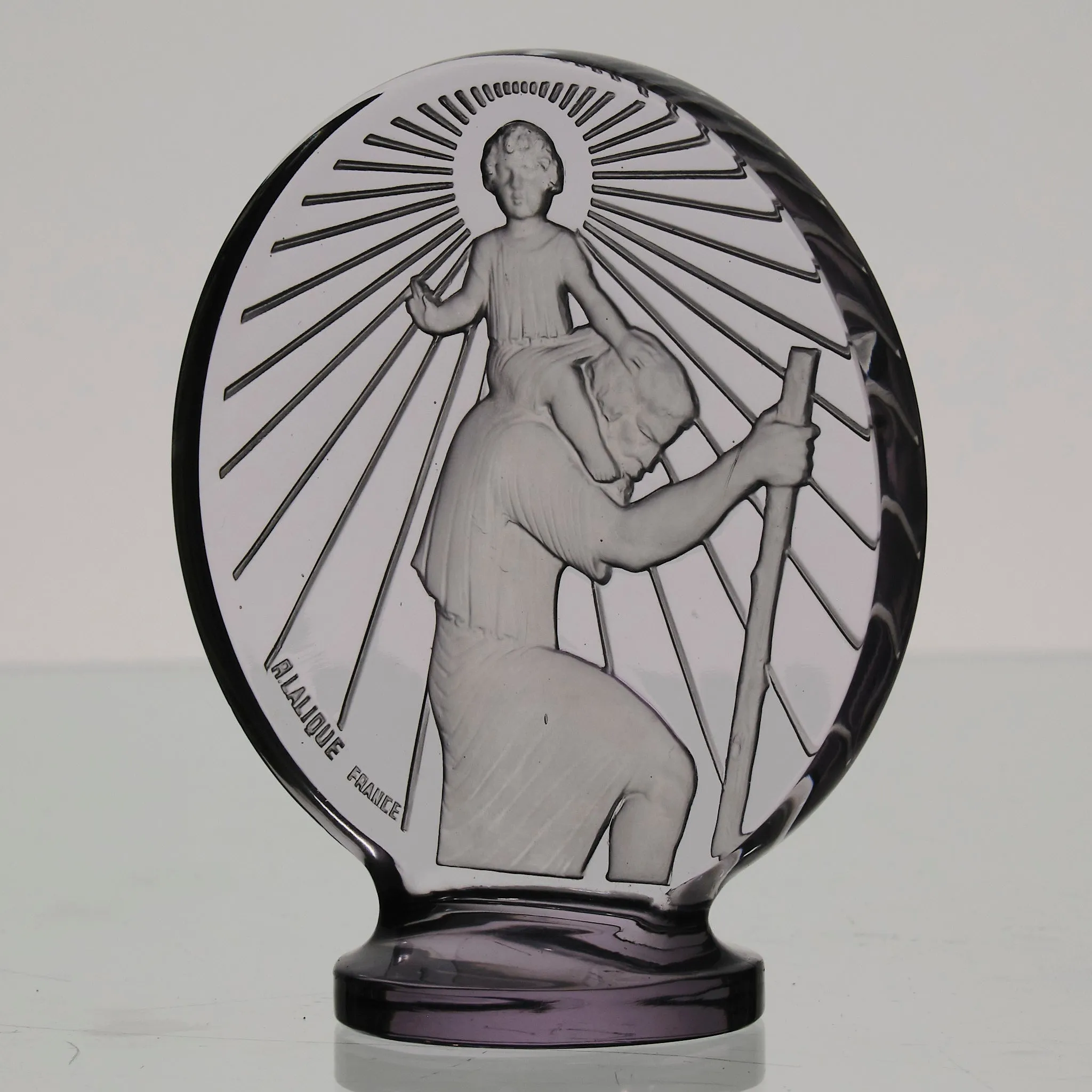 "St Christophe" Car Mascot by René Lalique