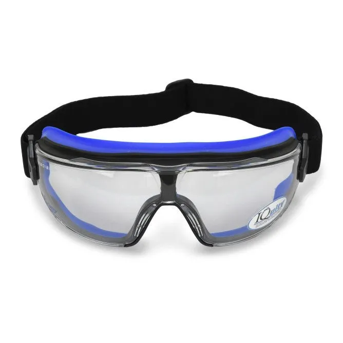 Radians LPX IQuity Goggle with Anti-Fog, Anti-Scratch and Anti-Smudge Lens, LPG1-13D (1 Pair)