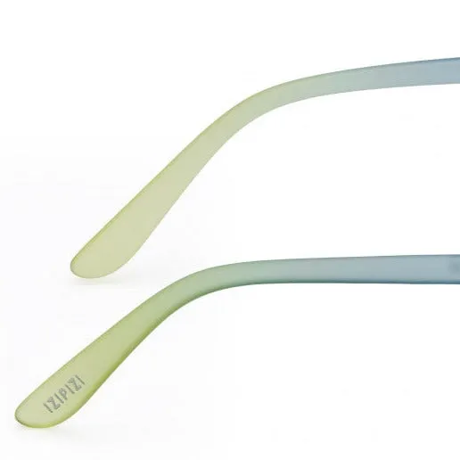 Reading Glasses  1 Blue Mirage Yellow Style D IZIPIZI