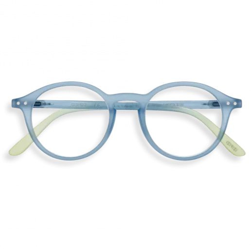 Reading Glasses  1 Blue Mirage Yellow Style D IZIPIZI