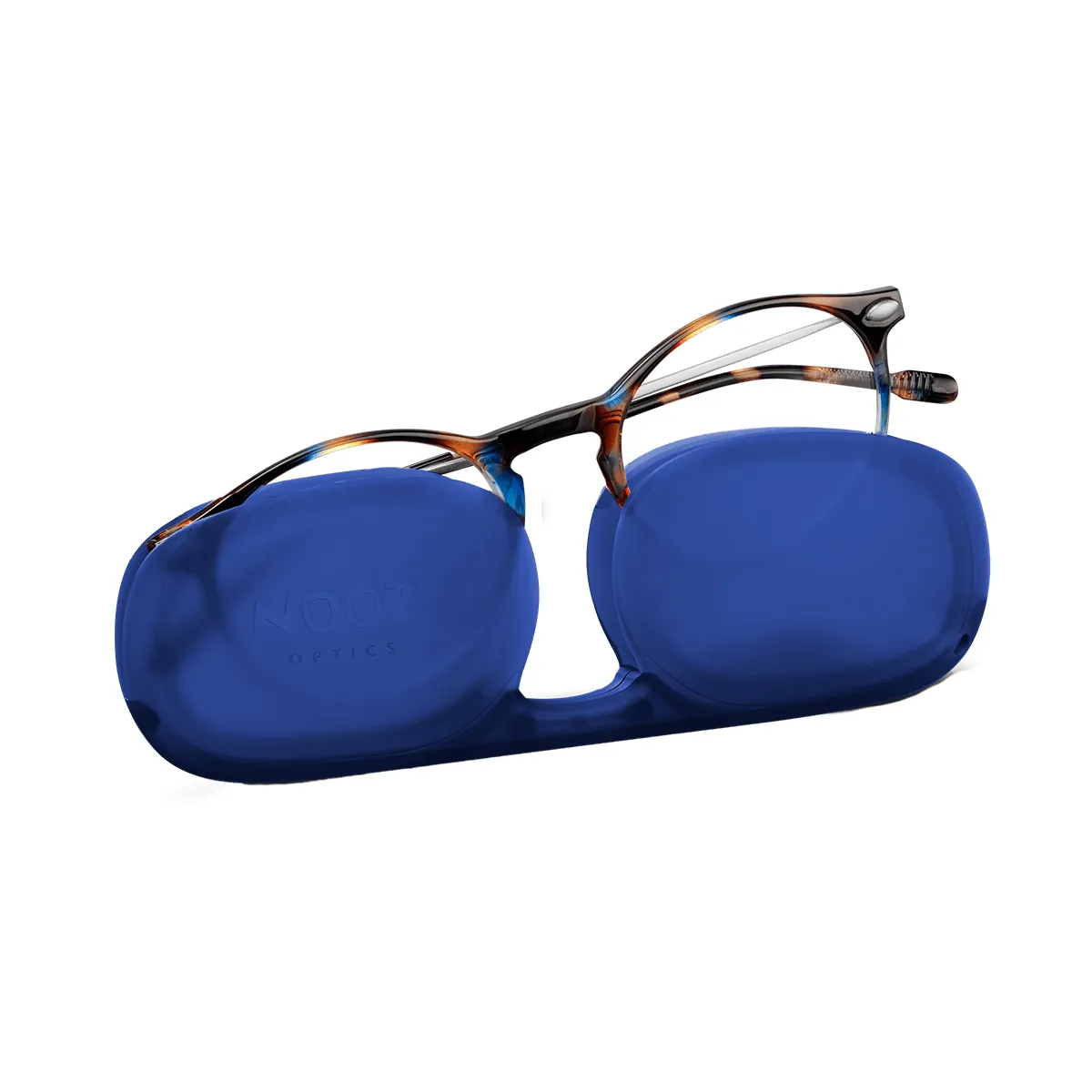 Reading Glasses  1 Tortoise Navy Cruz with Case Nooz