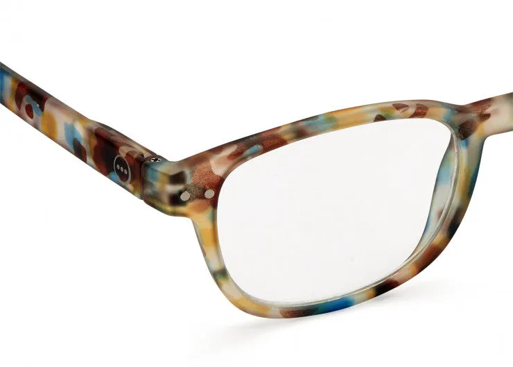 READING GLASSES #B BLUE TORTOISE