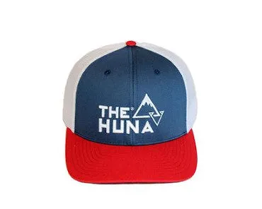 Red/White/Blue - Pre Curved Trucker Hat