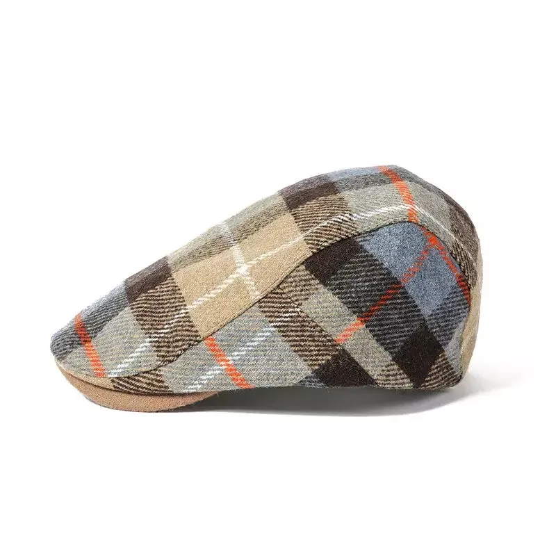 Reinhardt Plaid Flat Cap