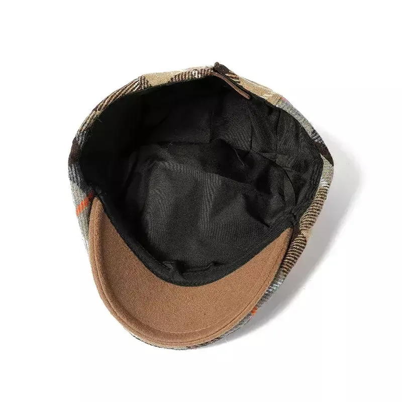 Reinhardt Plaid Flat Cap