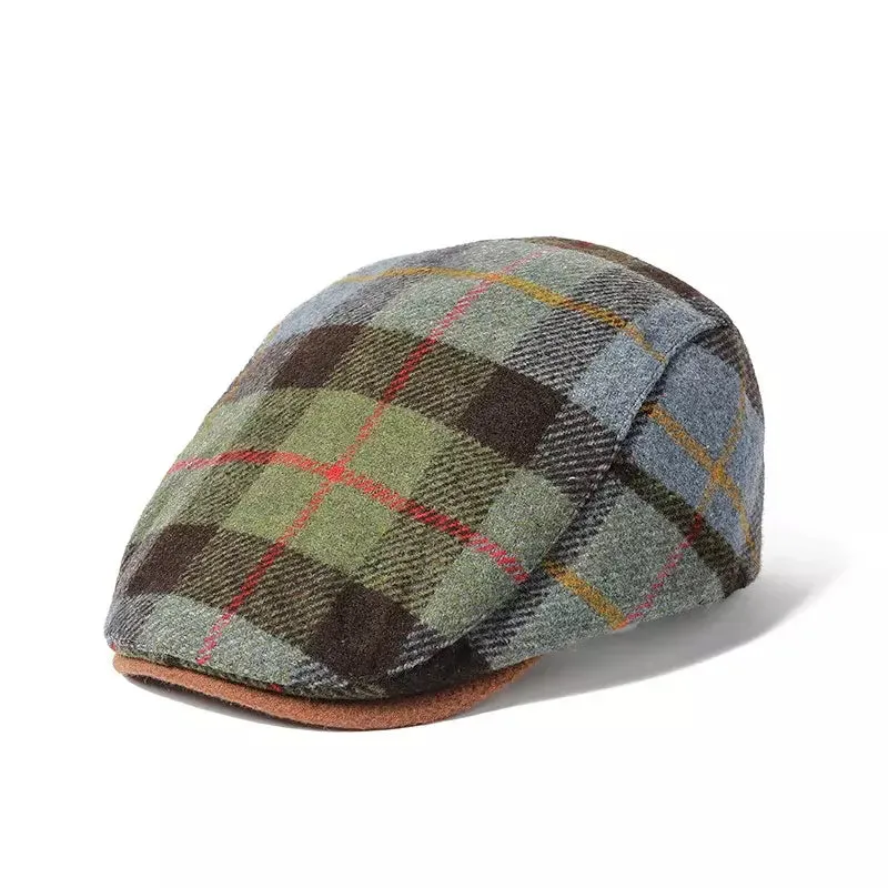 Reinhardt Plaid Flat Cap