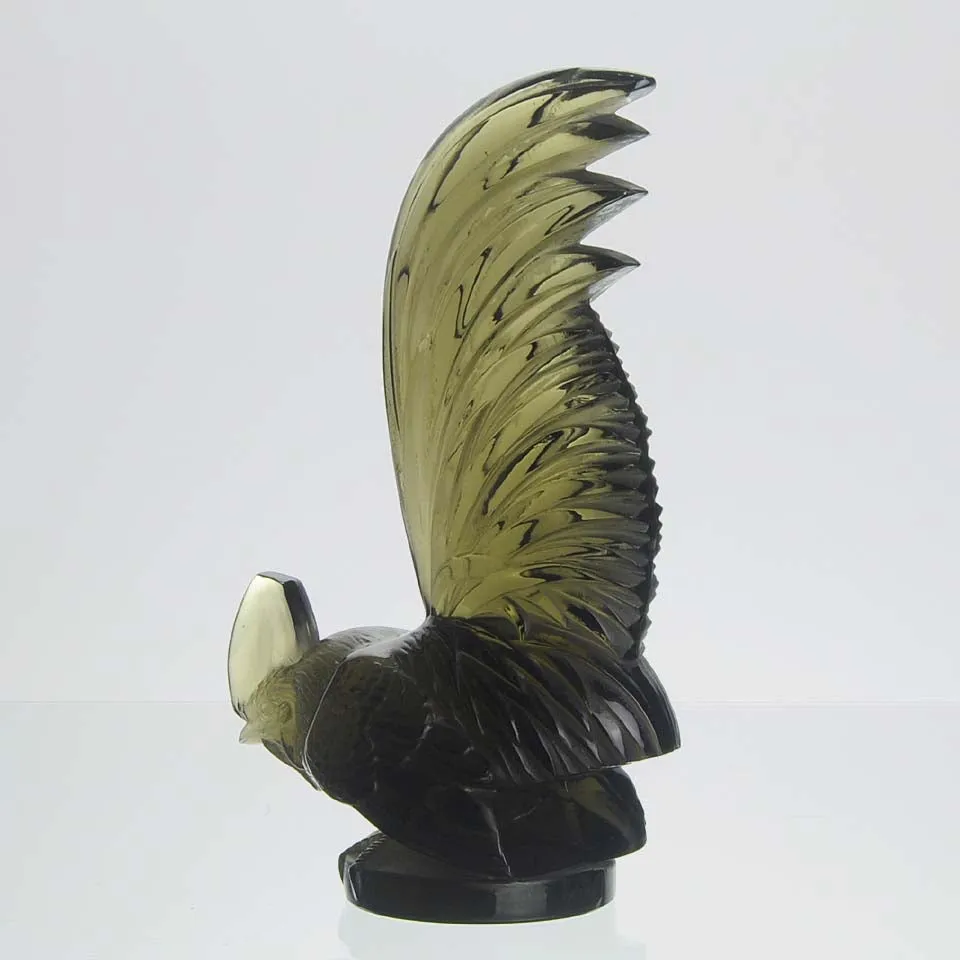René Lalique "Topaz Coq Nain"