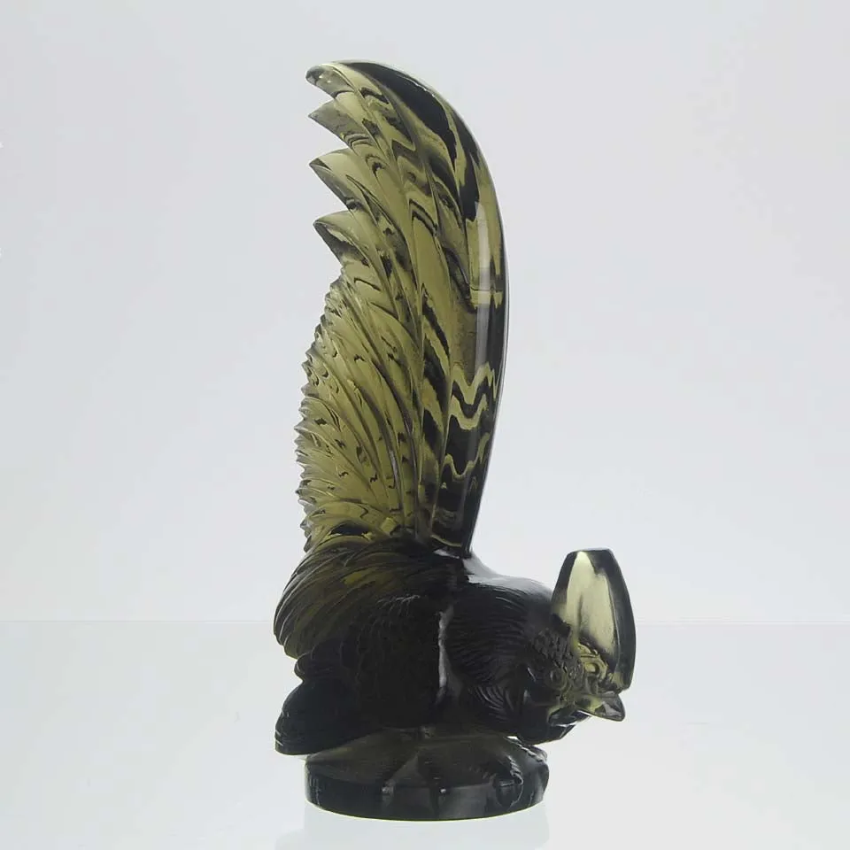 René Lalique "Topaz Coq Nain"