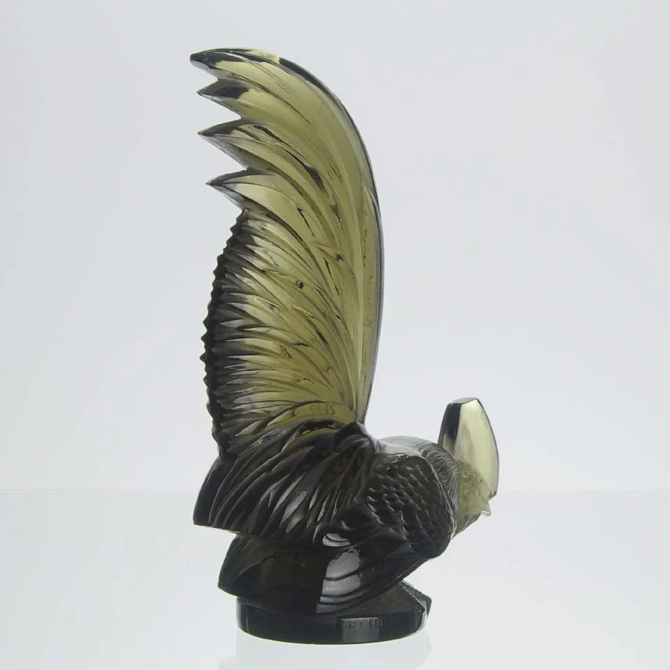 René Lalique "Topaz Coq Nain"