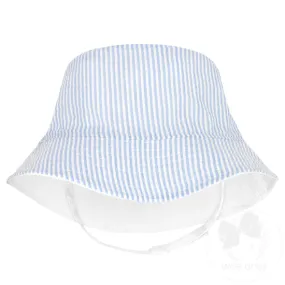 Reversible Boy Bucket Hat w/Straps