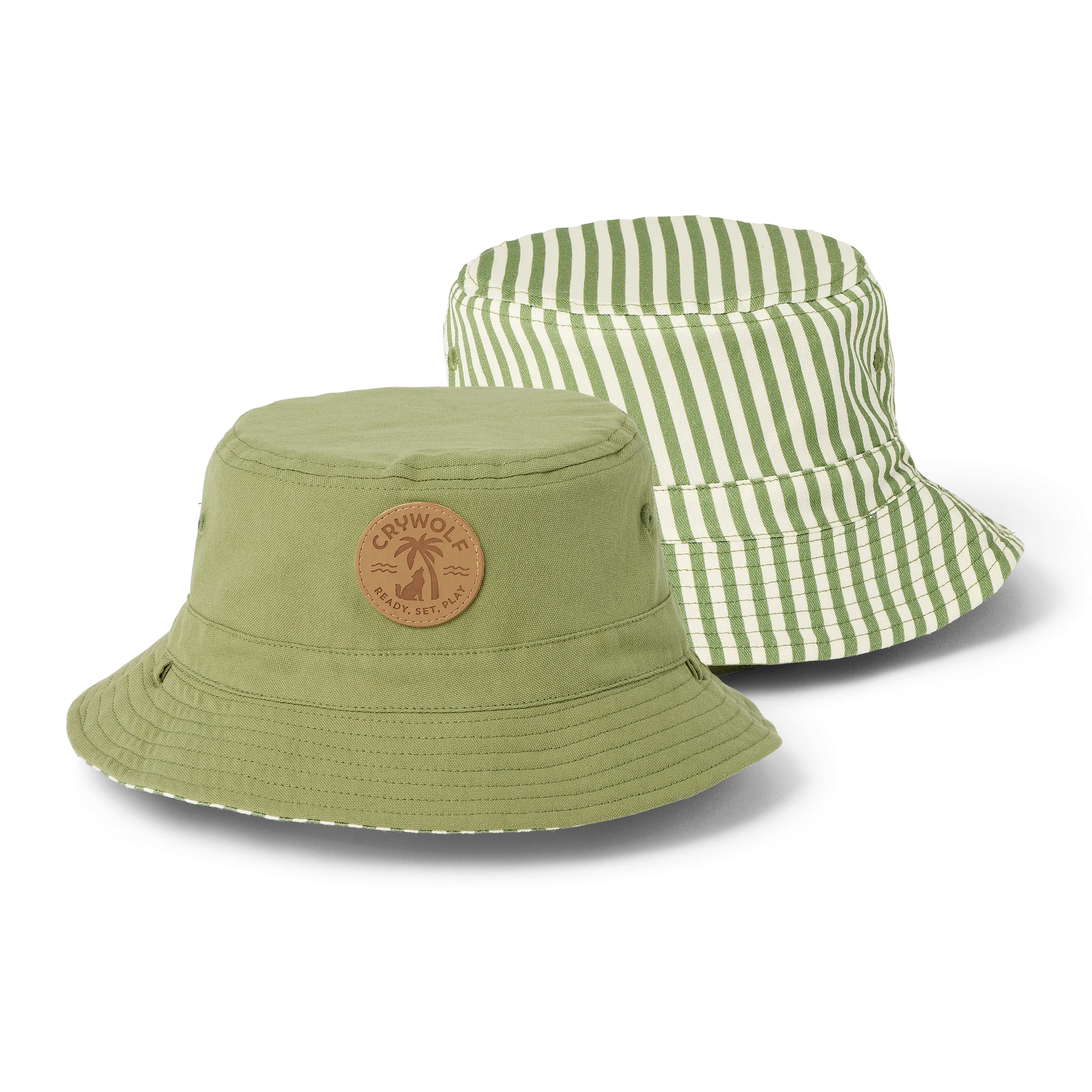 REVERSIBLE BUCKET HAT Coastal Stripe