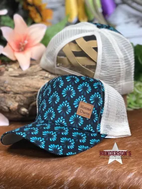 Rodeo Drive Trucker Cap ~ Squash Blossom