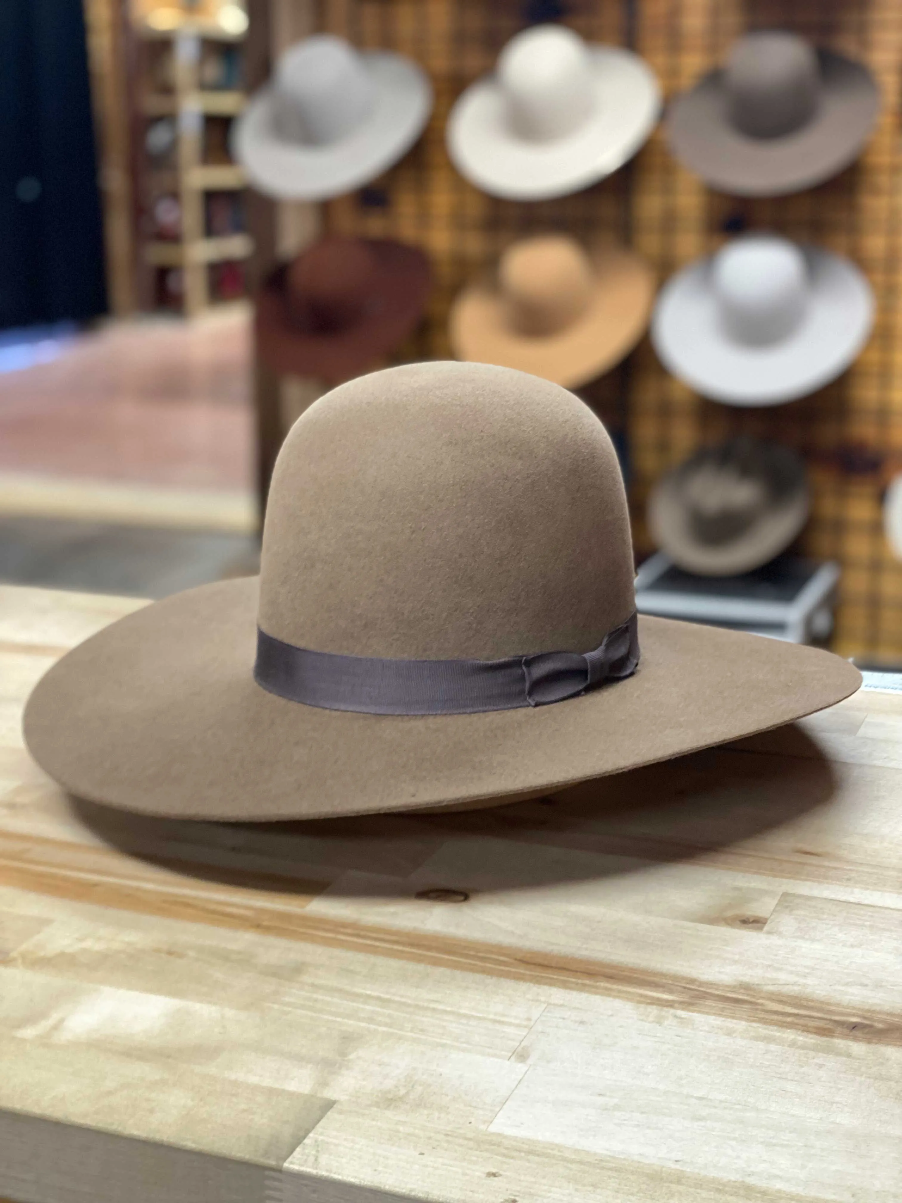 Rodeo King | 7X Tan Belly 12 Ligne Band Felt Cowboy Hat