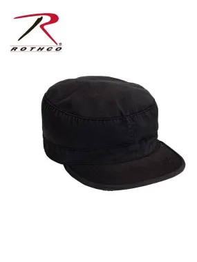 Rothco Solid Vintage Fatigue Cap Black 4503