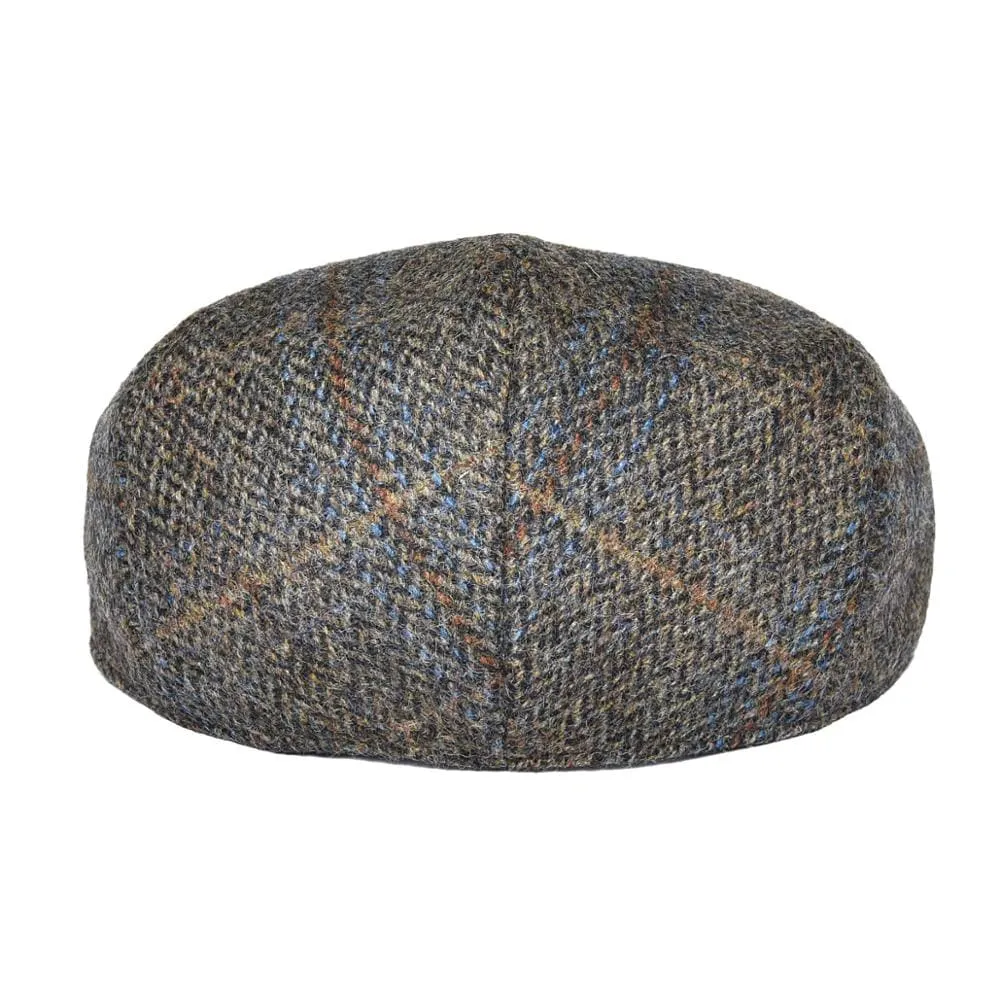 Royal Herringbone Wool Flat Cap