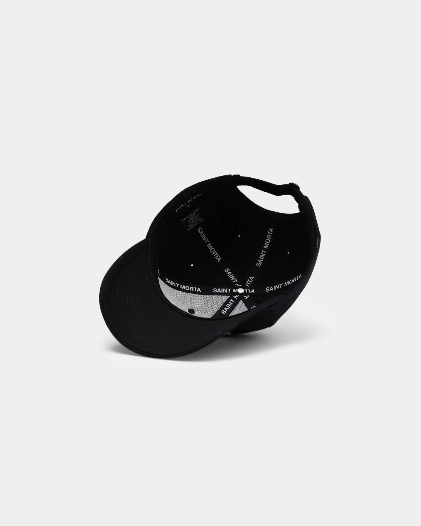 Saint Morta Men's Represent 6 Panel Strapback Black