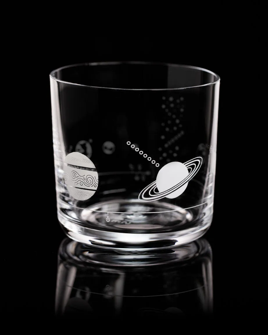 SECONDS: Solar System Whiskey Glass