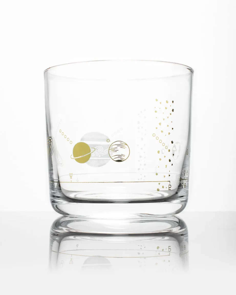 SECONDS: Solar System Whiskey Glass